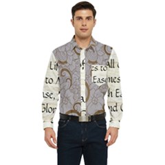 Men s Long Sleeve Pocket Shirt  