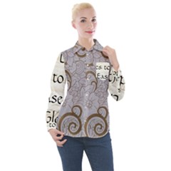 Women s Long Sleeve Pocket Shirt 