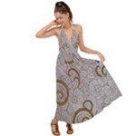All of Life Come to Me with Ease Joy And Glory 1 Backless Maxi Beach Dress