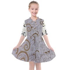 Kids  All Frills Chiffon Dress 