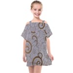 All of Life Come to Me with Ease Joy And Glory 1 Kids  One Piece Chiffon Dress