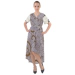 All of Life Come to Me with Ease Joy And Glory 1 Front Wrap High Low Dress