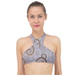 All of Life Come to Me with Ease Joy And Glory 1 High Neck Bikini Top
