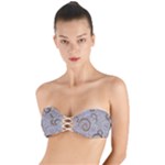 All of Life Come to Me with Ease Joy And Glory 1 Twist Bandeau Bikini Top