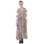 All of Life Come to Me with Ease Joy And Glory 1 Button Up Maxi Dress