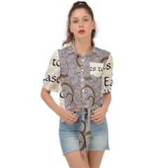 Tie Front Shirt  