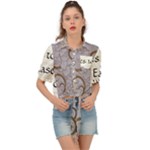 All of Life Come to Me with Ease Joy And Glory 1 Tie Front Shirt 