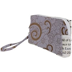 All of Life Come to Me with Ease Joy And Glory 1 Wristlet Pouch Bag (Small) from ArtsNow.com