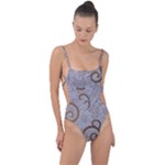 All of Life Come to Me with Ease Joy And Glory 1 Tie Strap One Piece Swimsuit