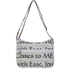 Zip Up Shoulder Bag 