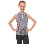 All of Life Come to Me with Ease Joy And Glory 1 Kids  Sleeveless Polo Tee