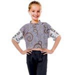 All of Life Come to Me with Ease Joy And Glory 1 Kids Mock Neck Tee