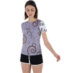 All of Life Come to Me with Ease Joy And Glory 1 Back Circle Cutout Sports Tee