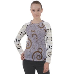 All of Life Come to Me with Ease Joy And Glory 1 Women s Long Sleeve Raglan Tee from ArtsNow.com