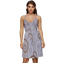 V-Neck Pocket Summer Dress  