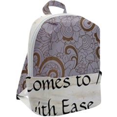 Zip Up Backpack 