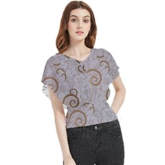 Butterfly Chiffon Blouse 