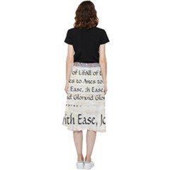 Frill Hi Low Chiffon Skirt 