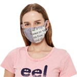 All of Life Come to Me with Ease Joy And Glory 1 Crease Cloth Face Mask (Adult)