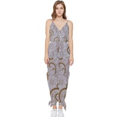 Sleeveless Tie Ankle Chiffon Jumpsuit 