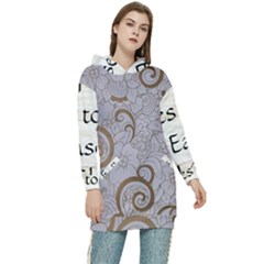 Women s Long Oversized Pullover Hoodie 