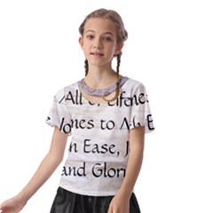 Kids  Front Cut T-Shirt 