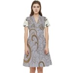 All of Life Come to Me with Ease Joy And Glory 1 Short Sleeve Waist Detail Dress