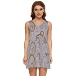 All of Life Come to Me with Ease Joy And Glory 1 Tiered Sleeveless Mini Dress