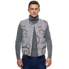 Men s Button Up Puffer Vest	 