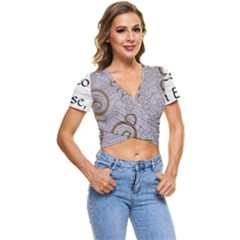 Short Sleeve Foldover T-Shirt 