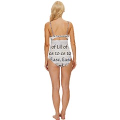 Knot Front One-Piece Swimsuit 