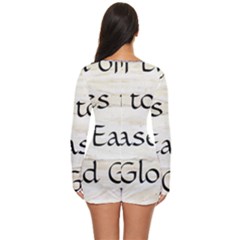 Long Sleeve Boyleg Swimsuit 