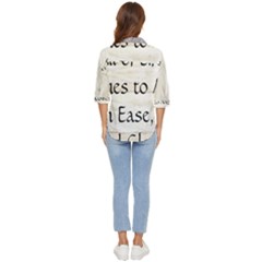 Women s Quarter Sleeve Pocket Shirt 