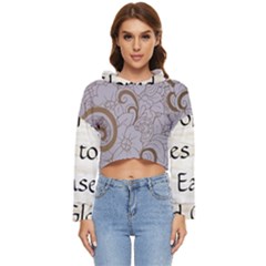 Women s Lightweight Cropped Hoodie 