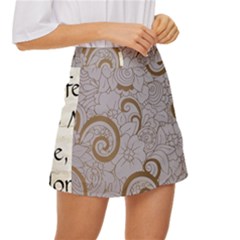 Mini Front Wrap Skirt 