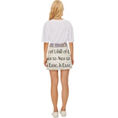 Mini Front Wrap Skirt 