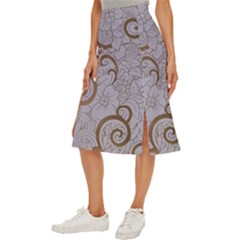 Midi Panel Skirt 