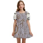 All of Life Come to Me with Ease Joy And Glory 1 Kids  Short Sleeve Dolly Dress