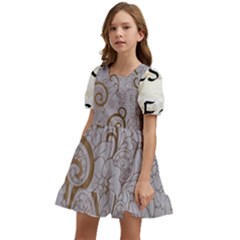 Kids  Short Sleeve Dolly Dress 