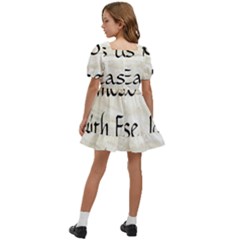 Kids  Short Sleeve Dolly Dress 