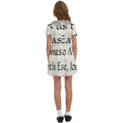 Kids  Sweet Collar Dress 
