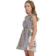 Kids  One Shoulder Party Dress 