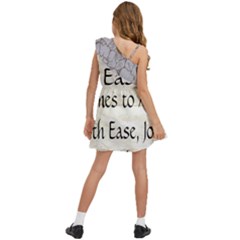Kids  One Shoulder Party Dress 