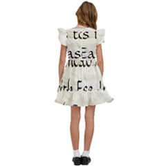 Kids  Winged Sleeve Dress 
