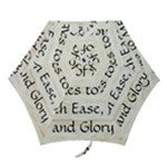 All of Life Come to Me with Ease Joy And Glory 1 Mini Folding Umbrellas