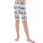 All of Life Come to Me with Ease Joy And Glory 1 Kids  Mid Length Swim Shorts