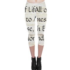 Capri Leggings  Front