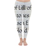 All of Life Come to Me with Ease Joy And Glory 1 Classic Winter Leggings