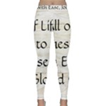 All of Life Come to Me with Ease Joy And Glory 1 Classic Yoga Leggings