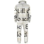 All of Life Come to Me with Ease Joy And Glory 1 Hooded Jumpsuit (Men)